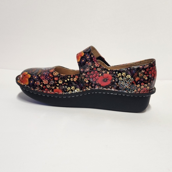 Alegria Shoes Paloma Midnight Garden Mary Jane's - Picture 9 of 12